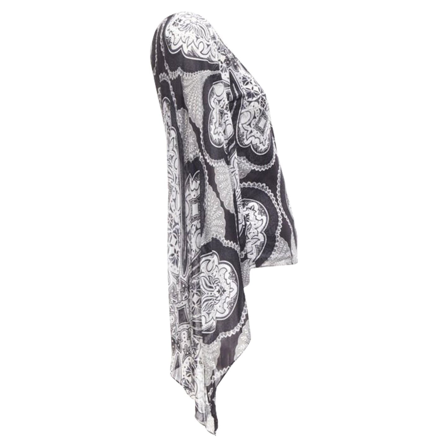 Gucci paisley print kimono sleeve blouse