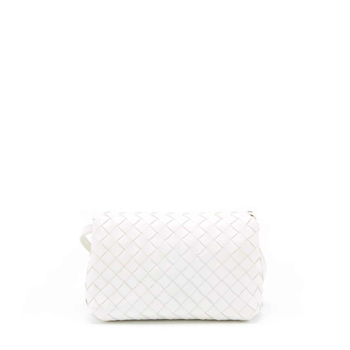 Bottega Veneta Crossbody Bag  Intrecciato White