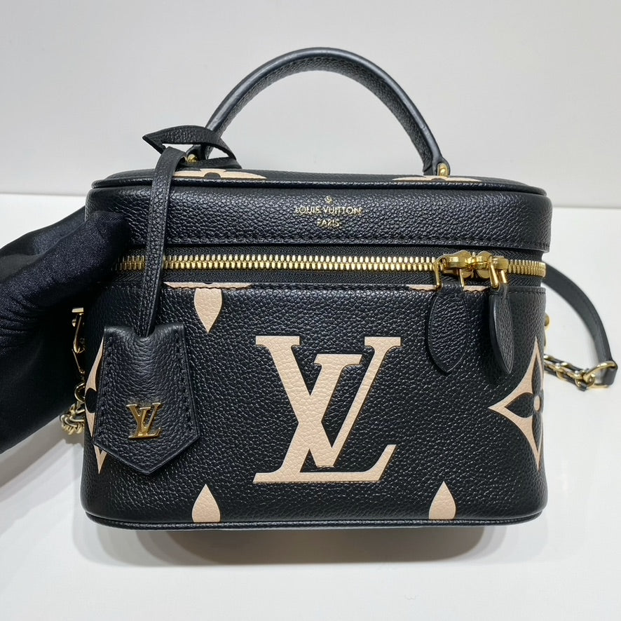 No.001673-1-Louis Vuitton Monogram Empreinte Vanity PM