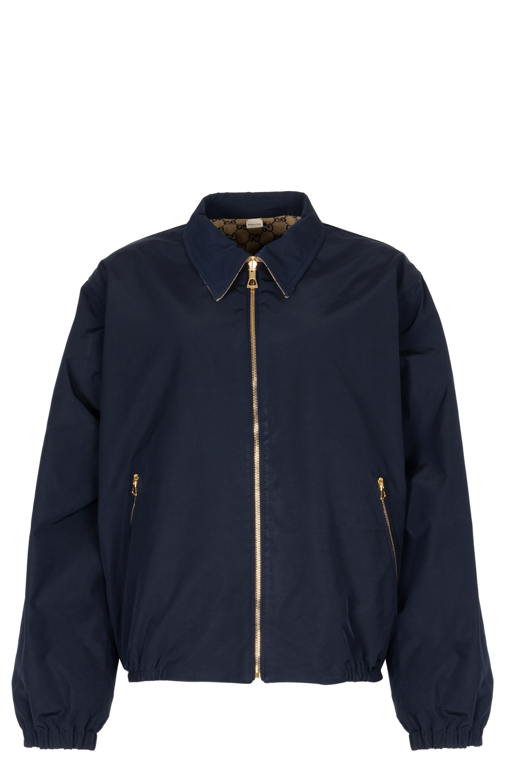 Luxury Gucci Trending 2025 Reversible GG Supreme Jacket Navy