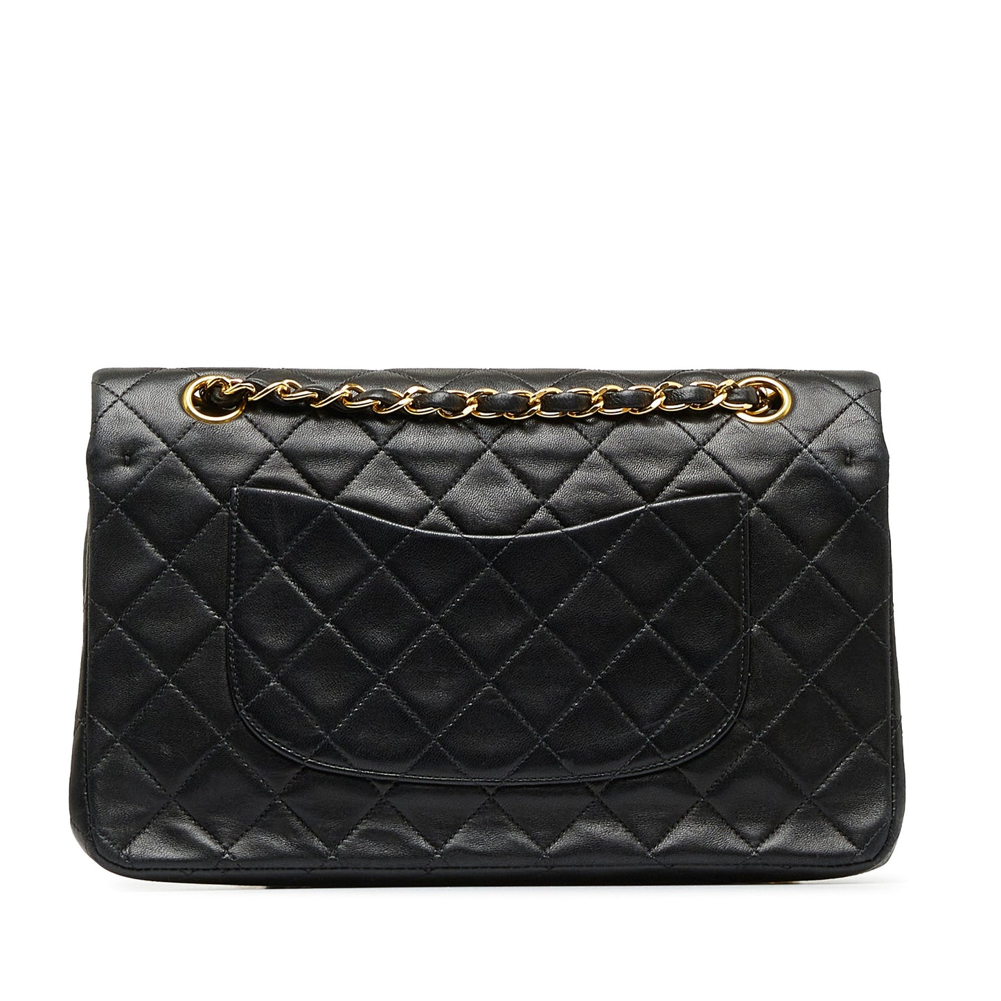 Luxury Chanel Medium Classic Lambskin Double Flap Shoulder Bag