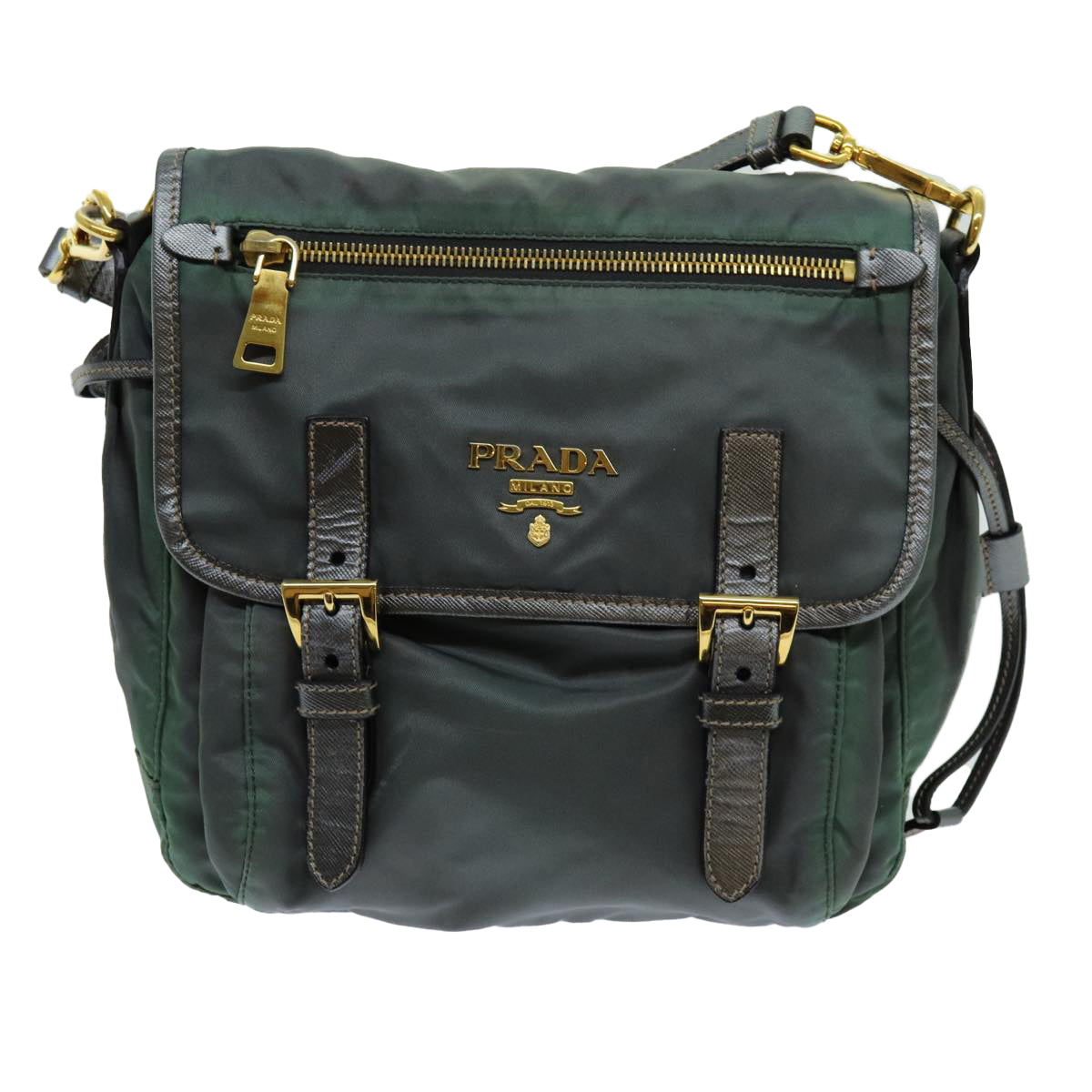 Luxury PradaTessuto Shoulder Bag