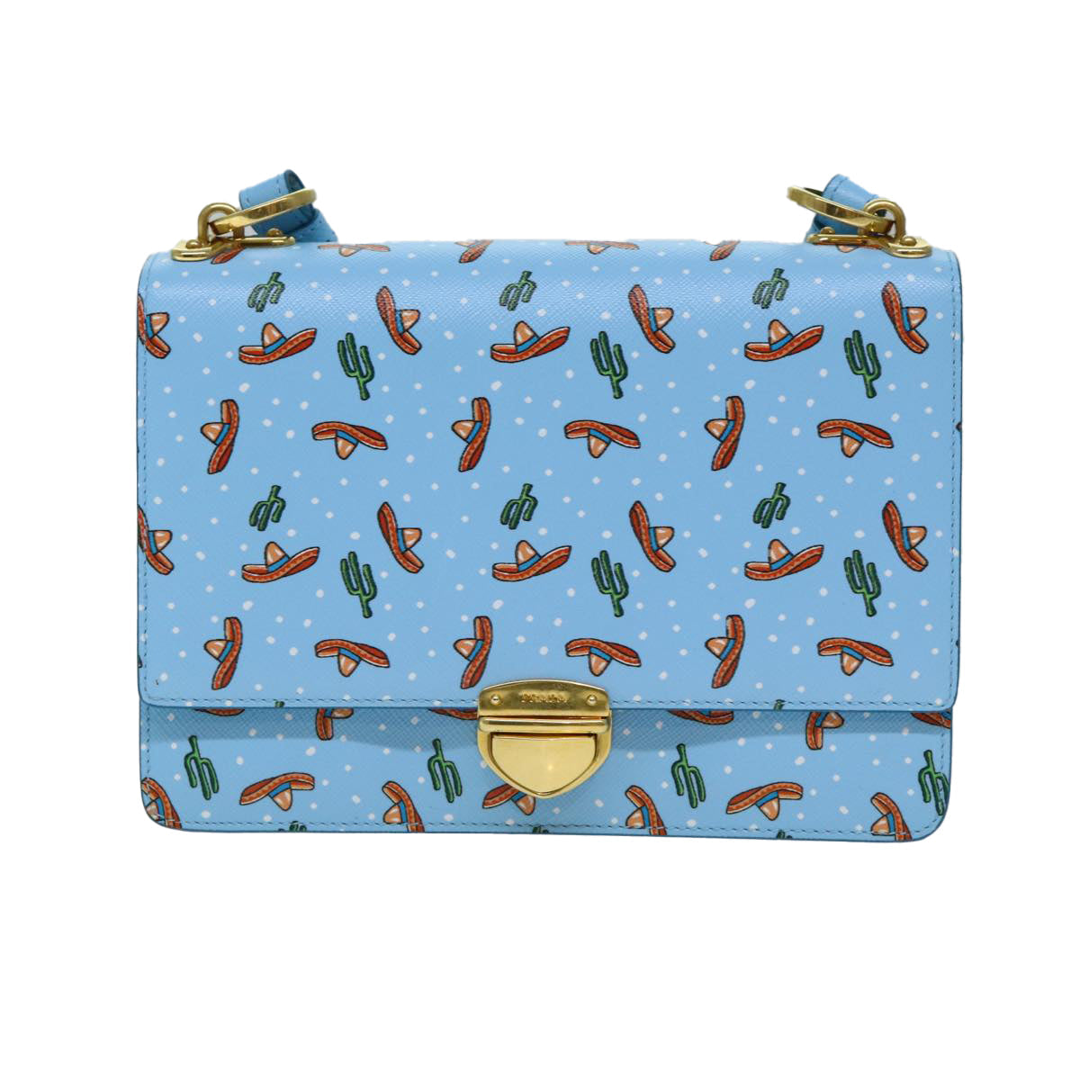 Luxury PradaSaffiano Shoulder Bag