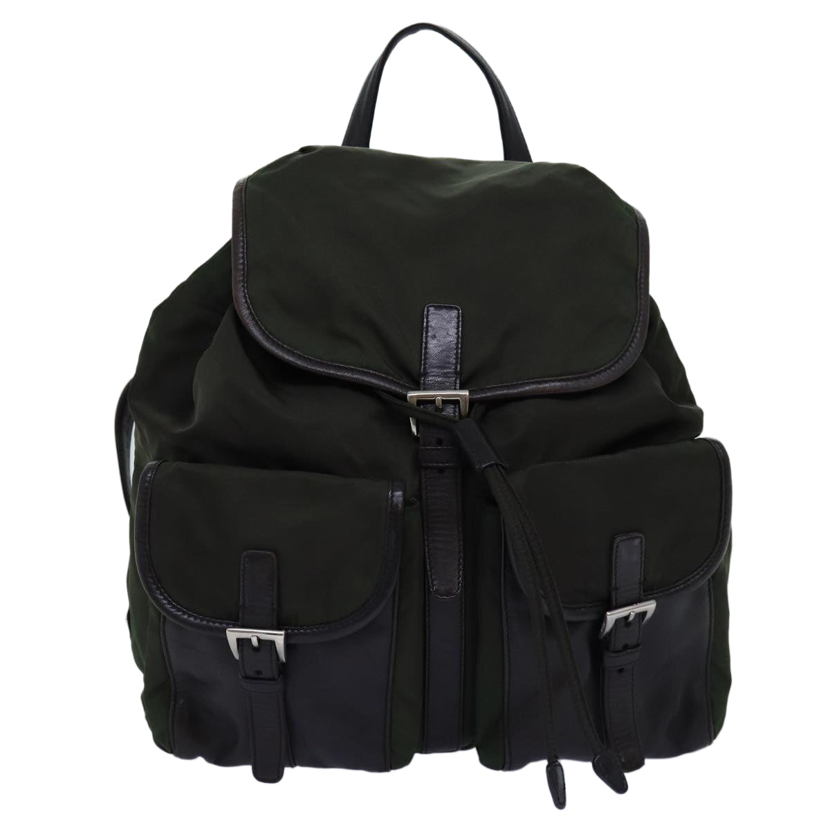 Luxury PradaTessuto Backpack