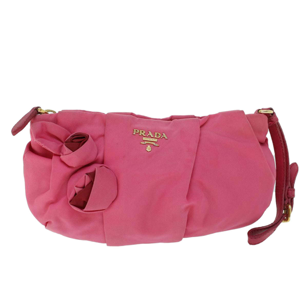 Luxury PradaReNylon Clutch Bag