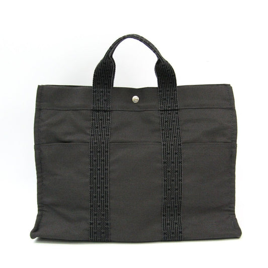 Luxury Hermes Gray Herline MM Tote (SHA-35856)