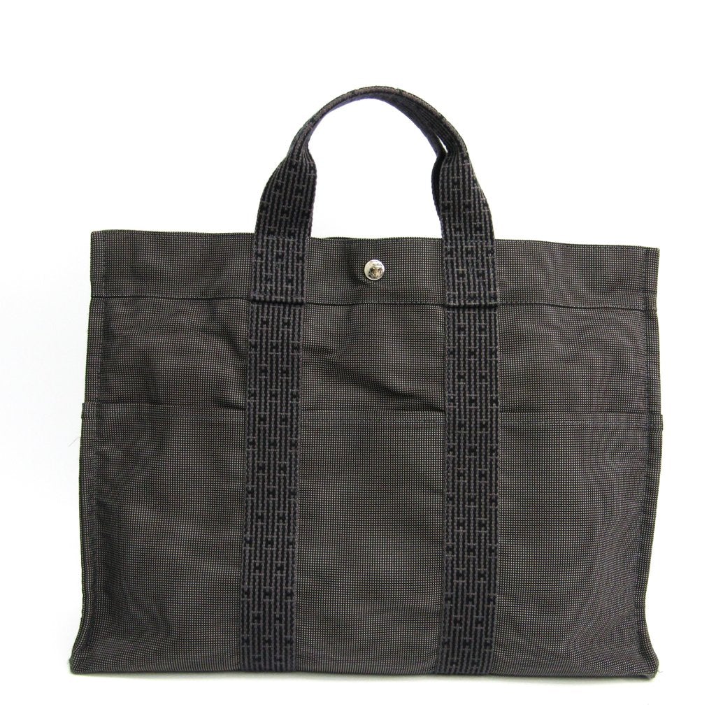 Luxury Hermes Gray Herline MM Tote (SHA14319)