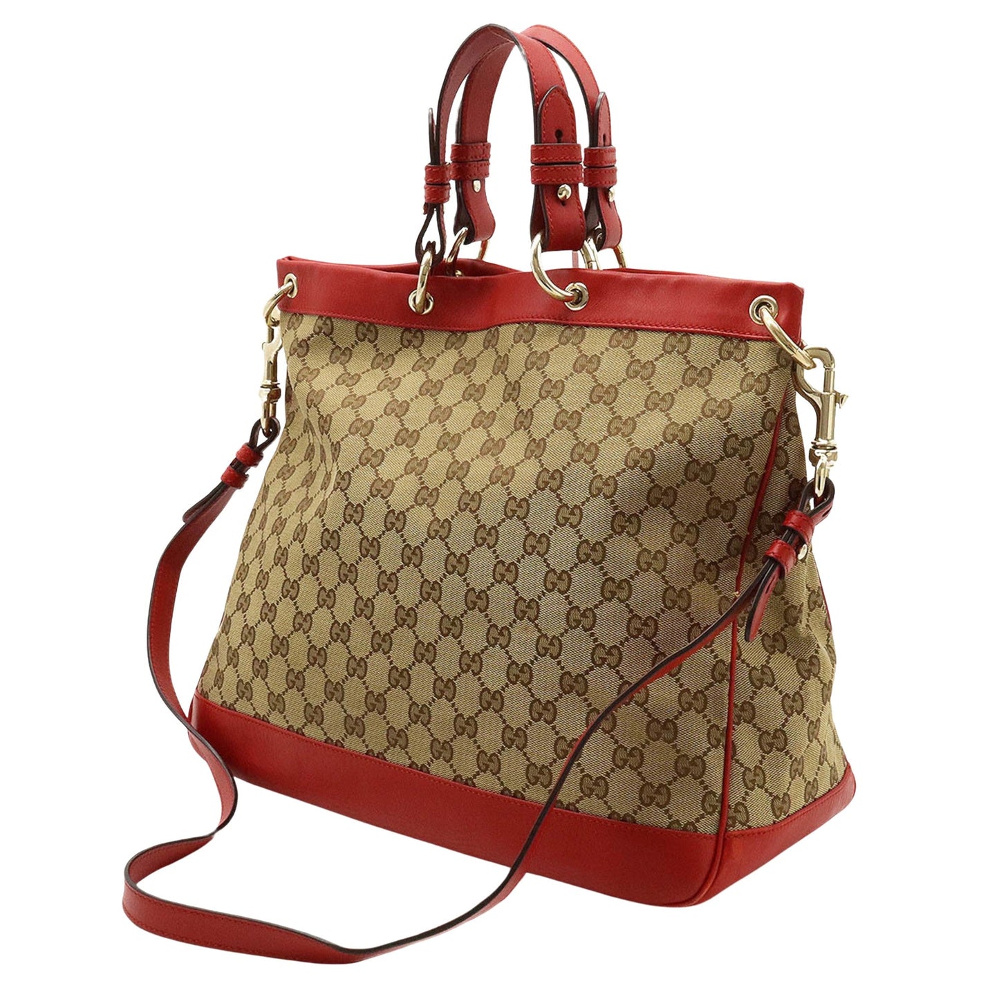 Luxury Gucci Trending 2025 Gg Canvas  Canvas Tote Bag ()