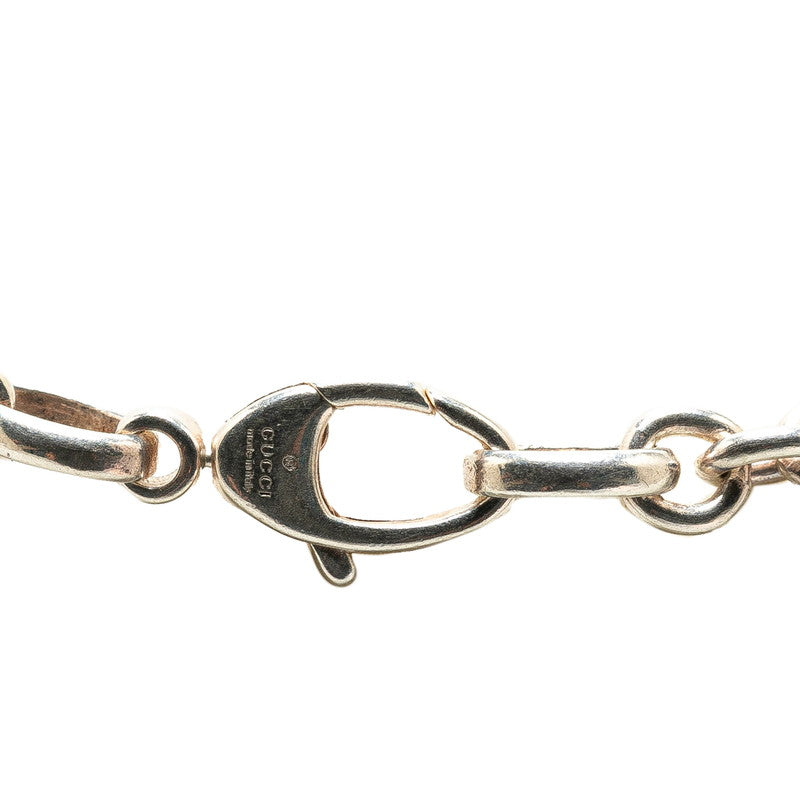 Gucci Interlocking G Silver Necklace