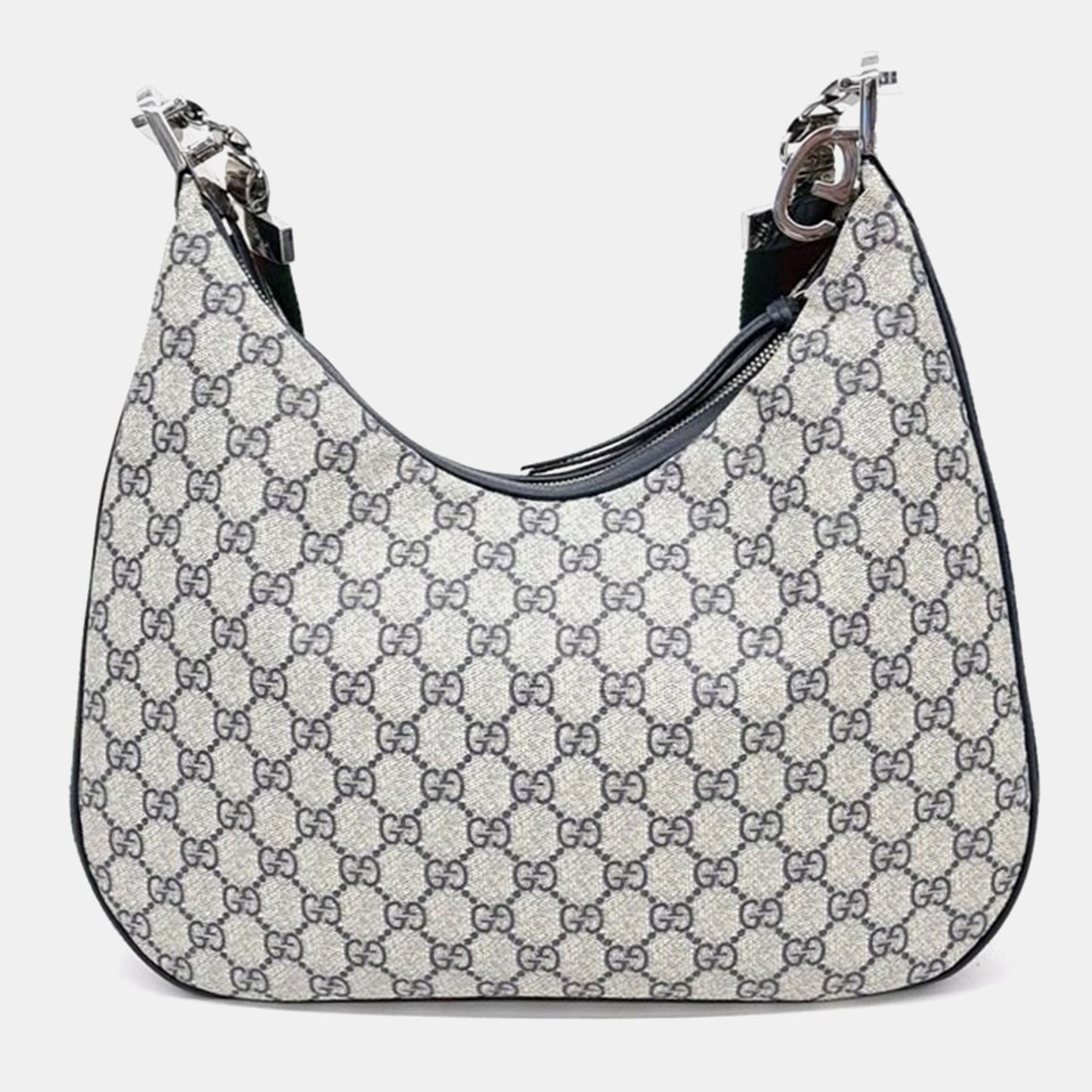Luxury Gucci Trending 2025 GG Supreme Large Attache Shoulder Bag