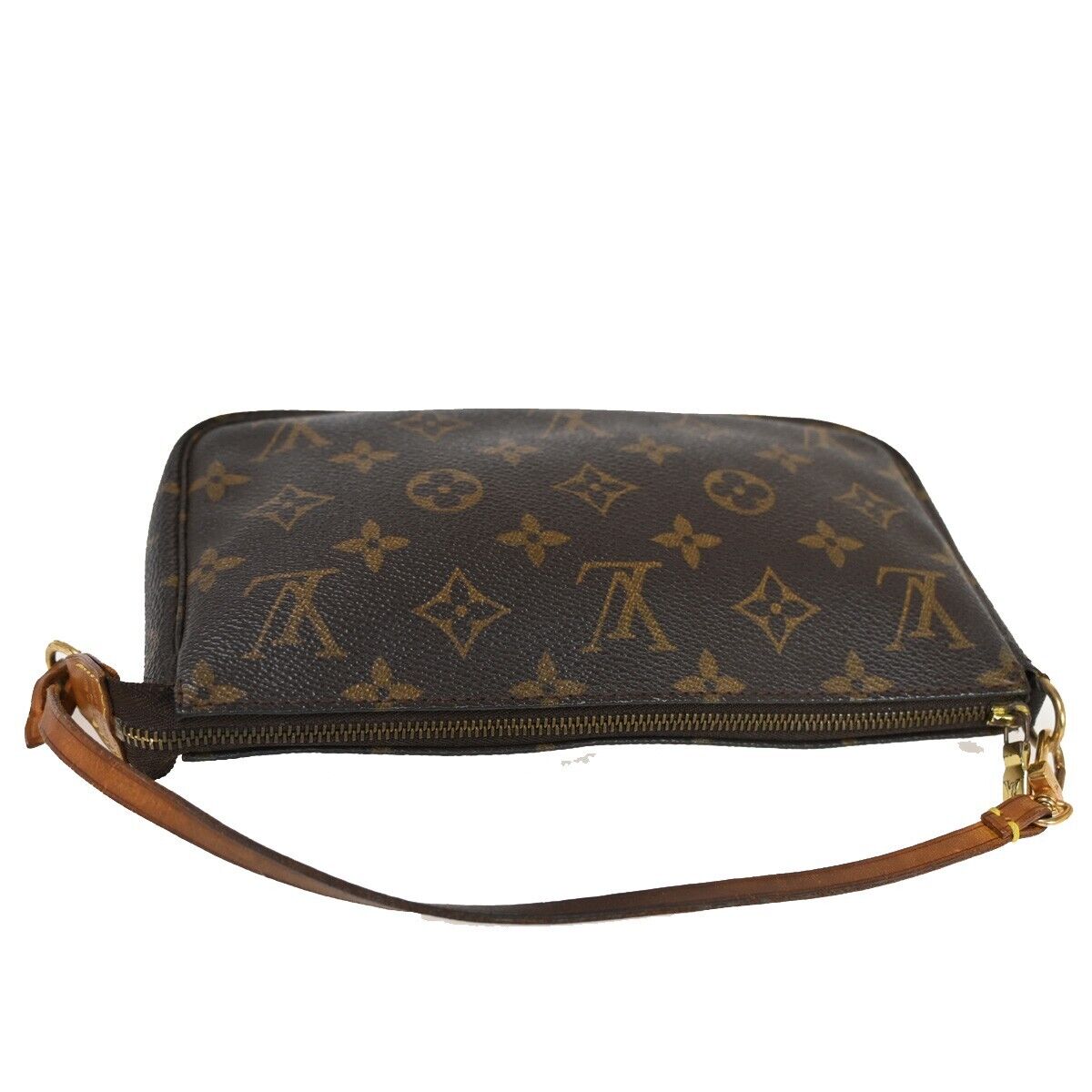 Louis Vuitton Pochette Accessoires  Canvas Clutch Bag ()