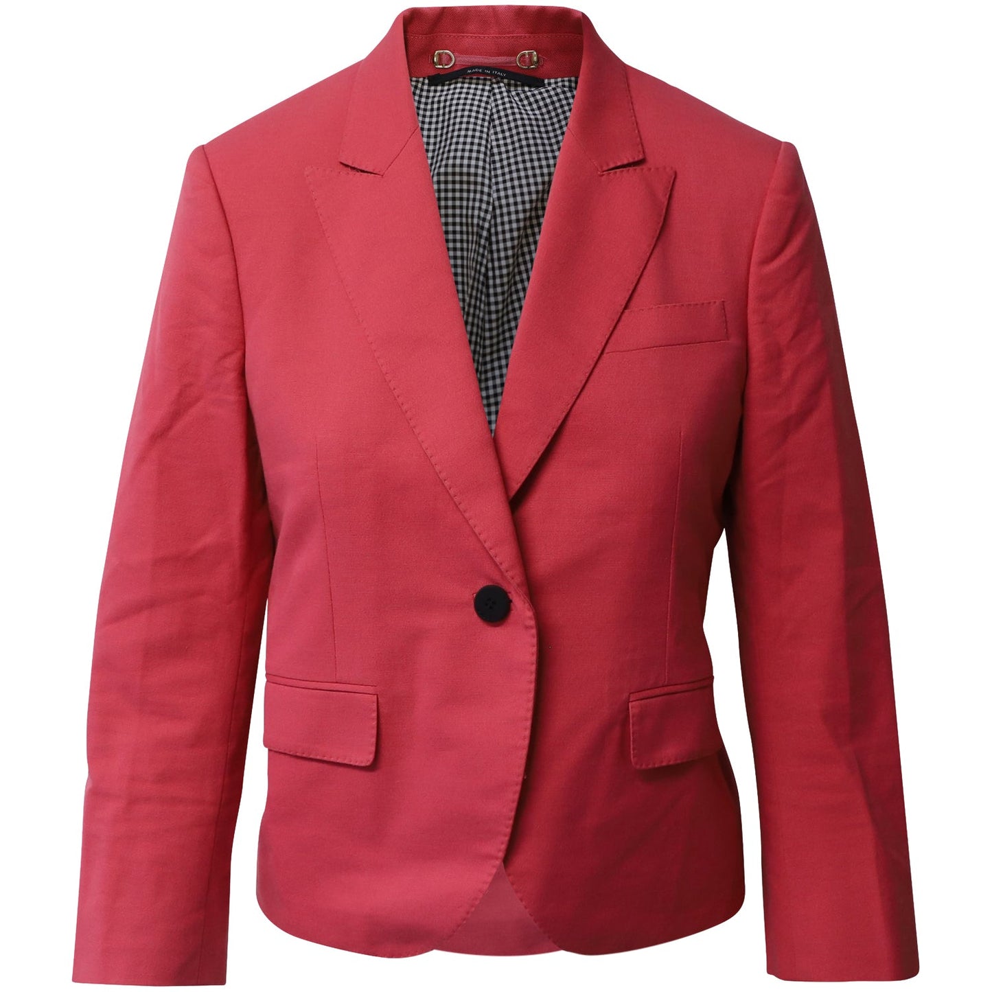 Luxury Gucci Trending 2025 Single Breasted Blazer in Pink Cotton