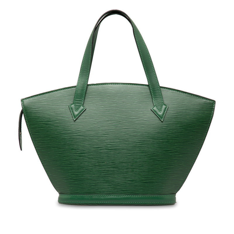 Louis Vuitton Epi Sandjack Handbag M52274 Borneo Green Leather  Louis Vuitton