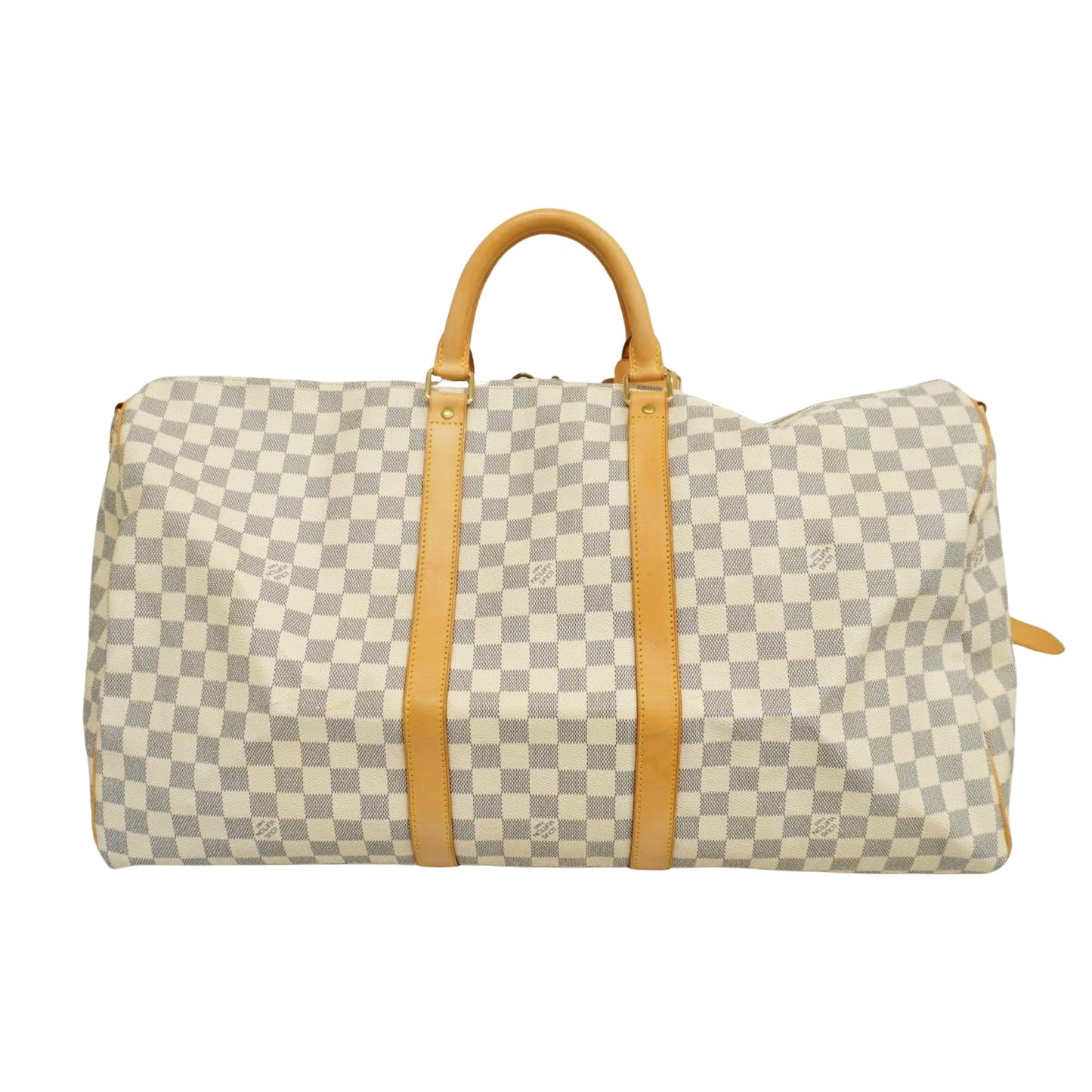 Louis Vuitton Keepall Bandouliere 55  Canvas Travel Bag ()