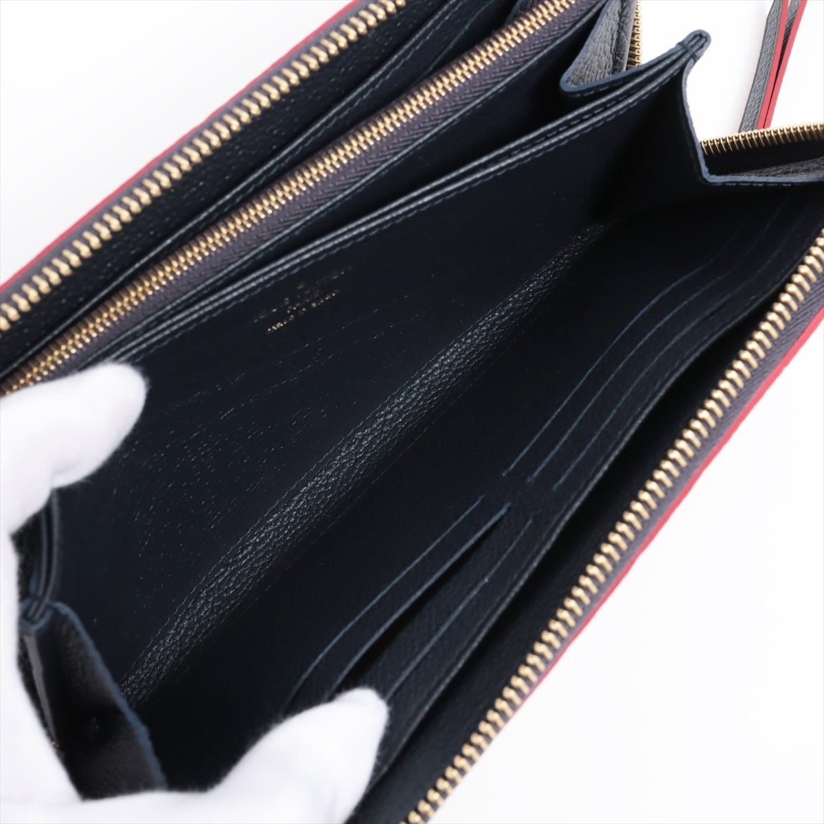 Louis Vuitton Implant  Wallet M62121 Marine Round Jeep Wallet