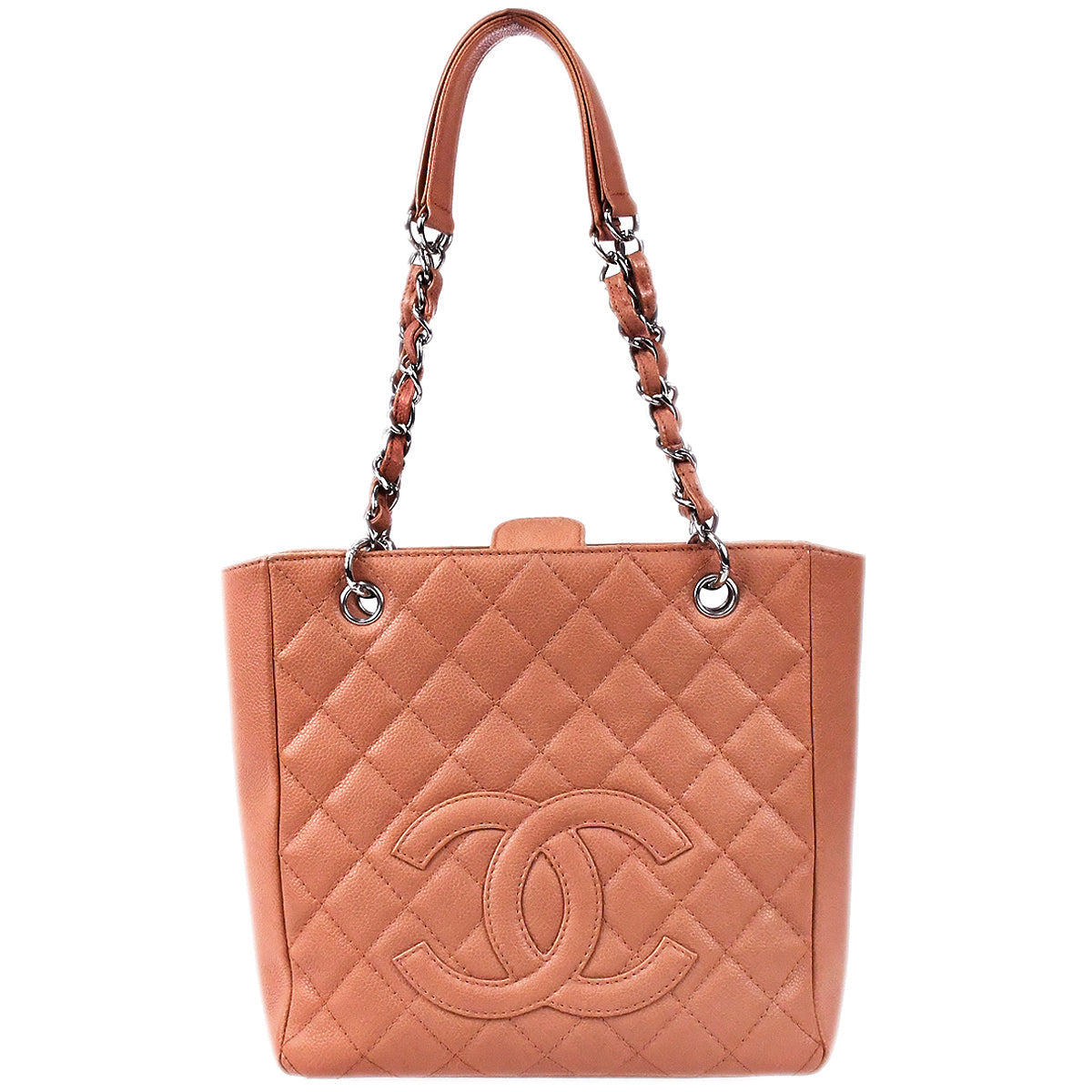Luxury Chanel 2008-2009 Petite Shopping Tote PST SHW Caviar