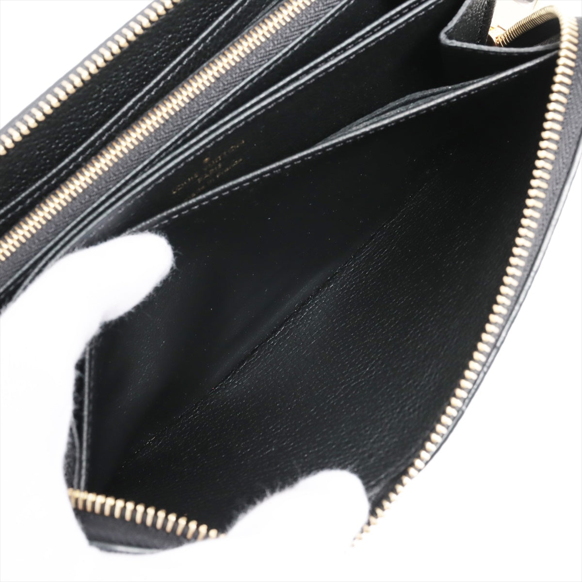 Louis Vuitton Double Color Monogram Amplant Zippyr Wallet M80481 Noneir Round Zipper Wallet