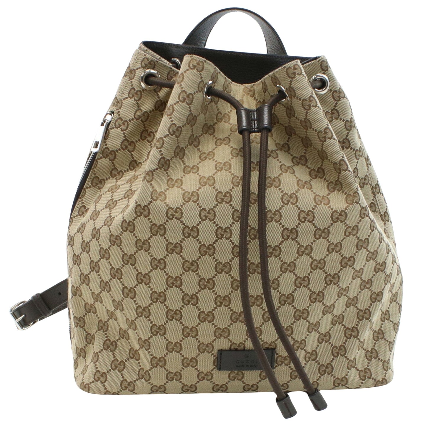 Luxury Gucci Trending 2025 Gg Canvas  Canvas Backpack Bag ()
