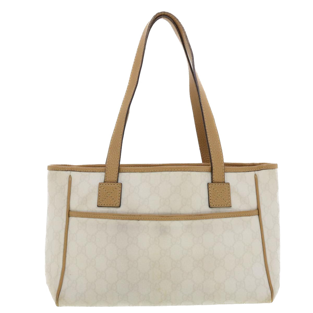 Luxury Gucci Trending 2025 GG Canvas Shoulder Bag PVC Leather White