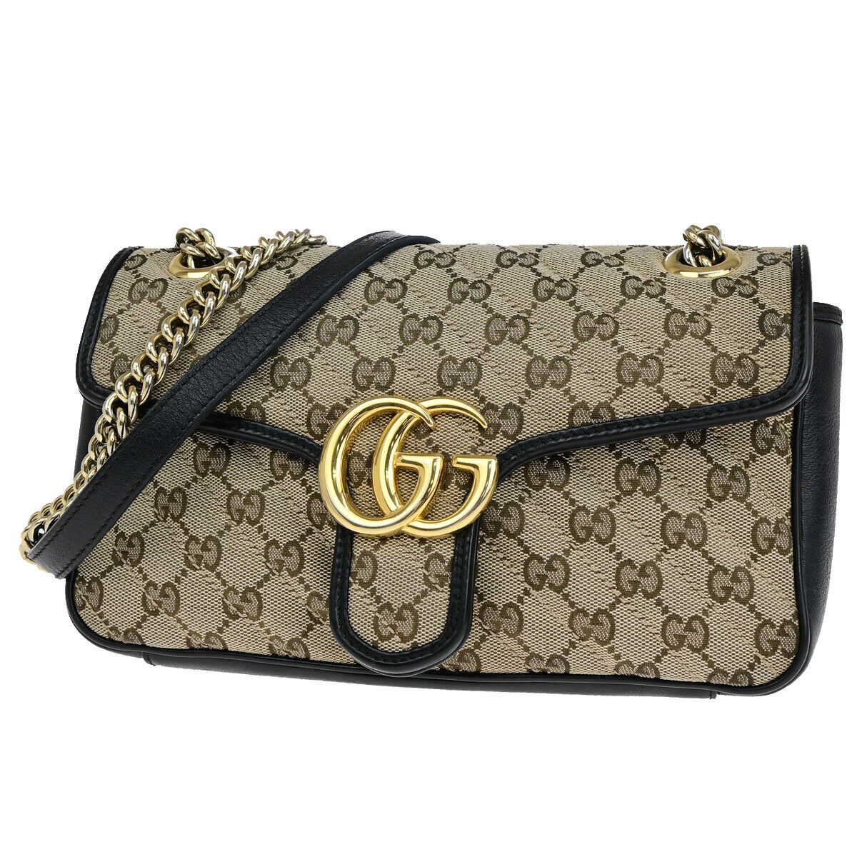 Luxury Gucci Trending 2025 Marmont  Canvas Shoulder Bag ()