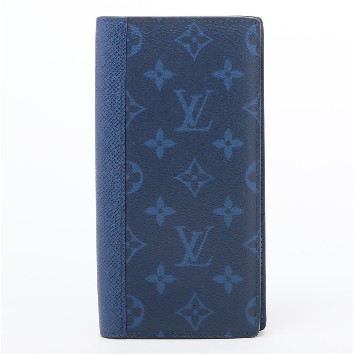 Louis Vuitton Taigaama Portfolio Braza M30297 Blue Wallet