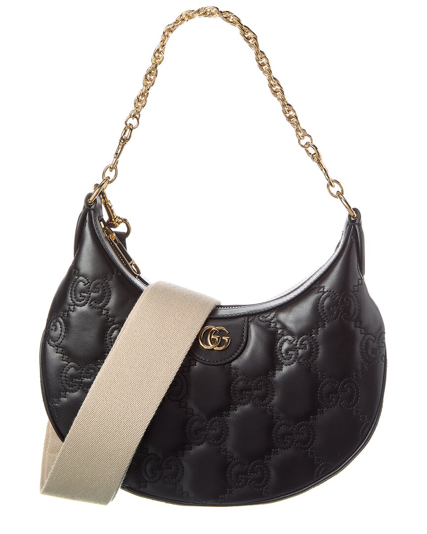 Luxury Gucci Trending 2025 GG Small Matelasse Leather Hobo Bag