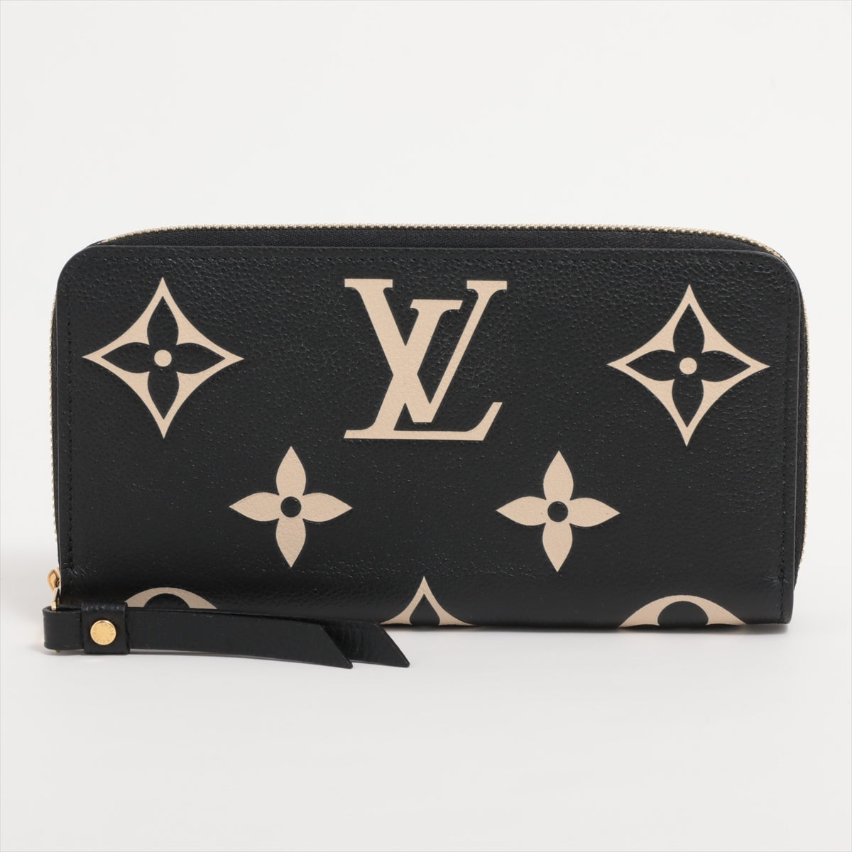 Louis Vuitton Bi-Color Monogram Implant Zippyr Wallet M80481 Noneir Round Zipper Wallet  Reaction