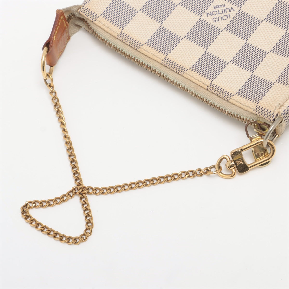 Louis Vuitton Damierazur Mini Pochette Accessory N58010