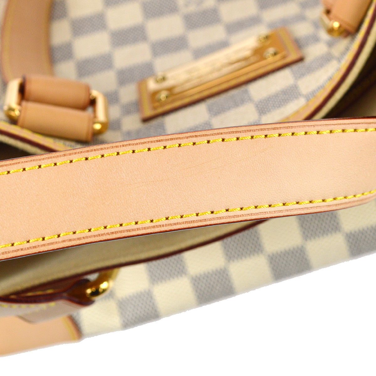 Louis Vuitton 2011 Damier Azur Hampstead PM Tote Handbag N51207