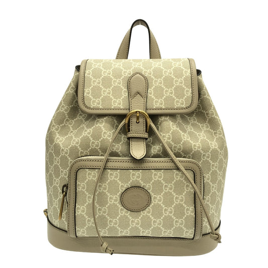 Luxury Gucci Trending 2025 Interlocking G  Canvas Backpack Bag ()