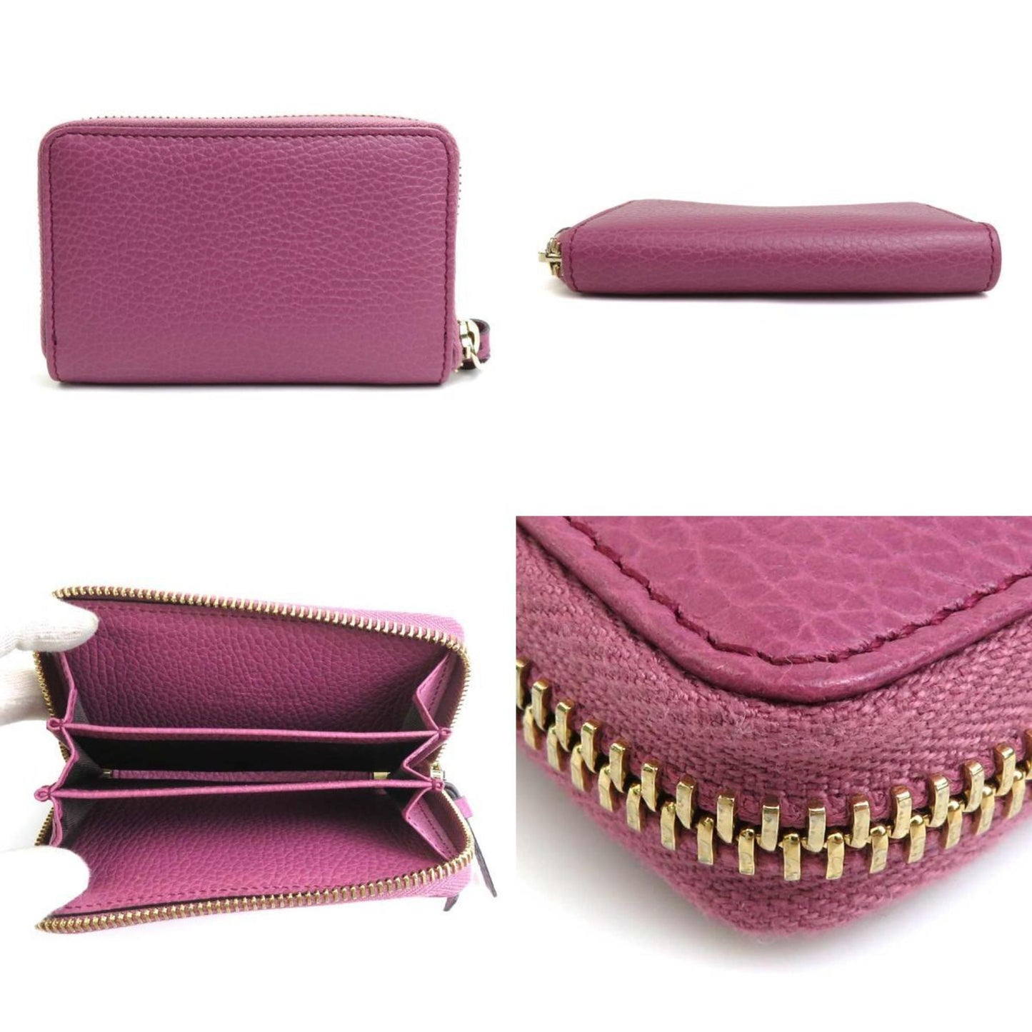 Gucci Zip Around  Leather Wallet  ()
