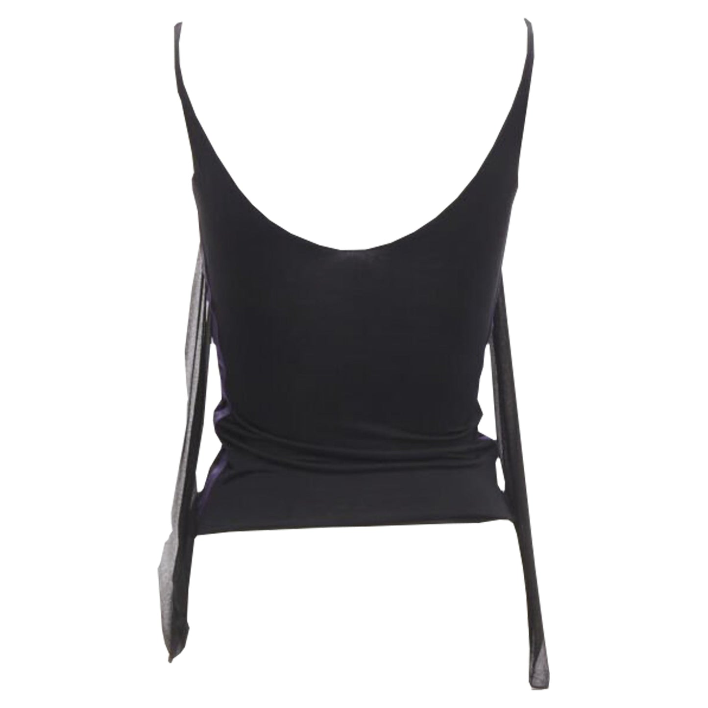 Gucci Tom Ford ruched draped web tank