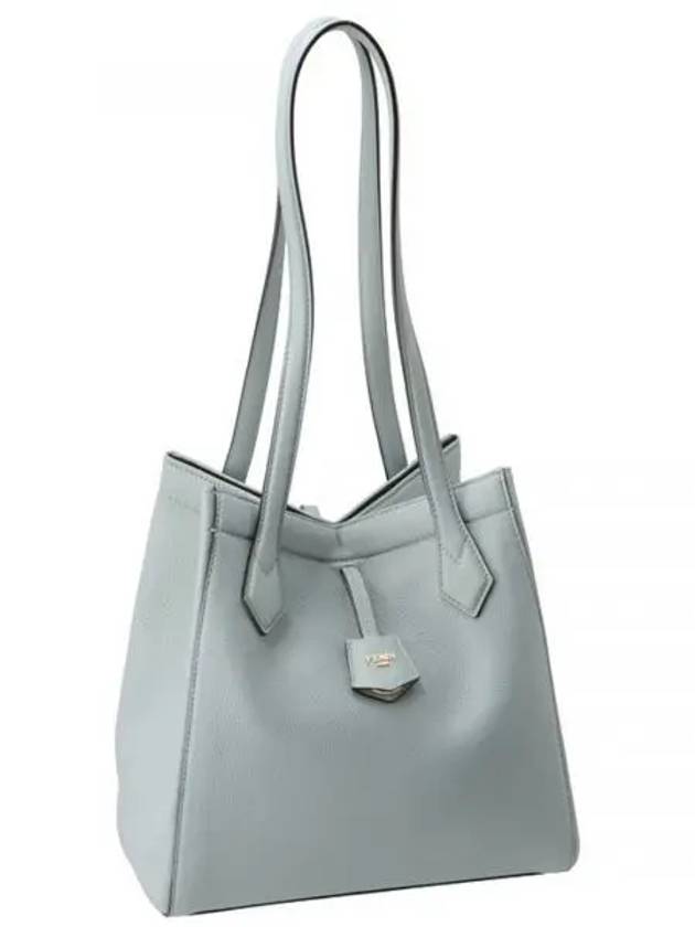 Luxury Fendi Origami Medium Leather Tote Bag Blue