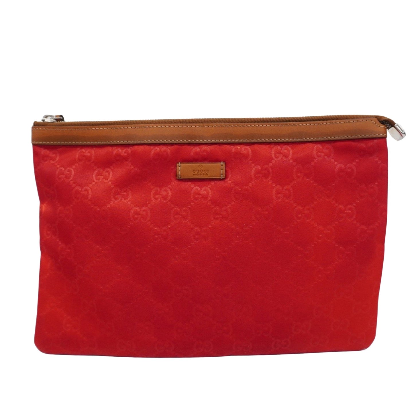 Gucci Gg Nylon  Canvas Clutch Bag ()