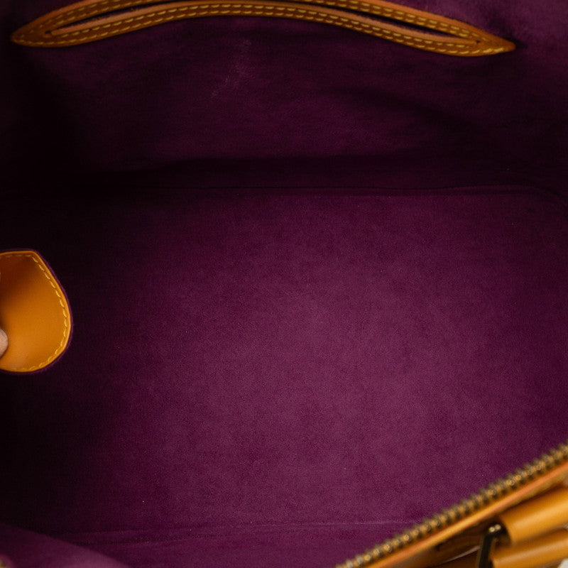 Louis Vuitton Epi Alma Handbag M52149 Tasili Yellow Leather  Louis Vuitton