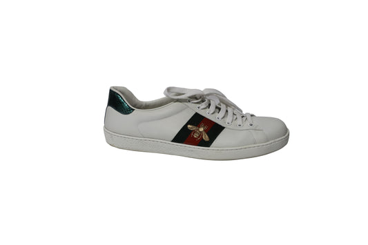 Luxury Gucci Trending 2025 Ace Sneakers in White Leather