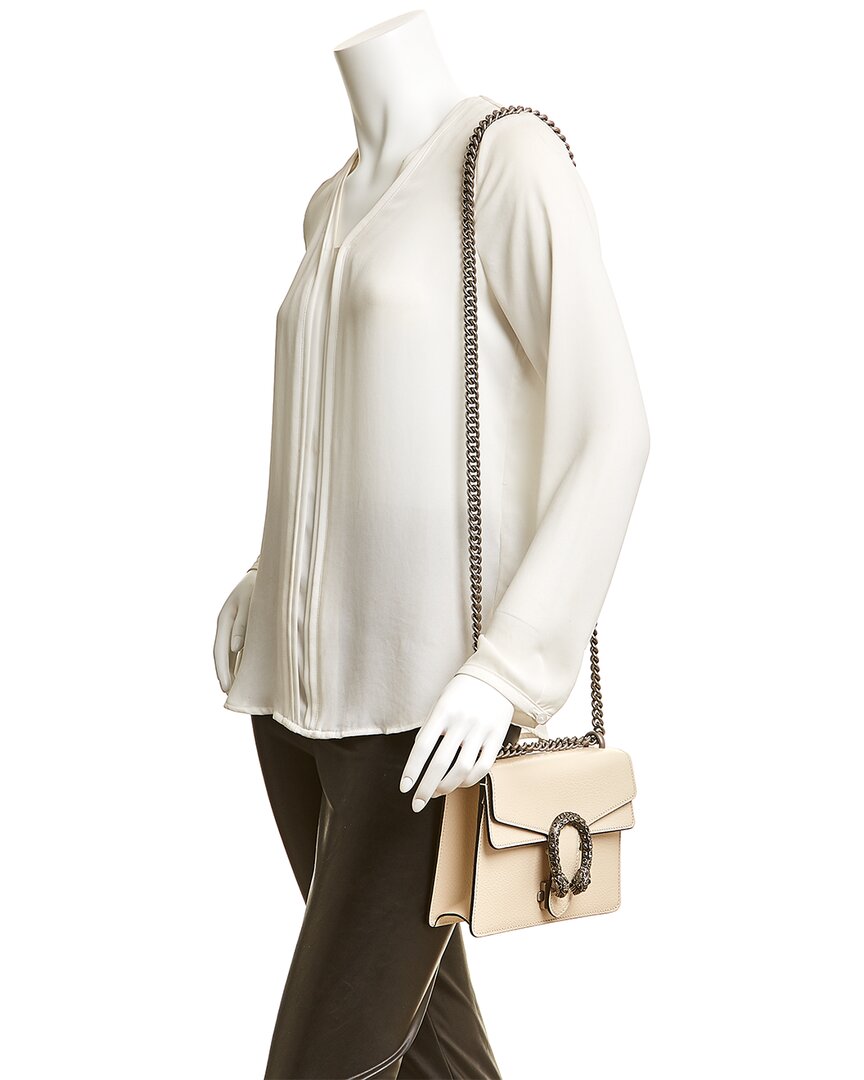 Luxury Gucci Trending 2025 Dionysus Mini Leather Shoulder Bag
