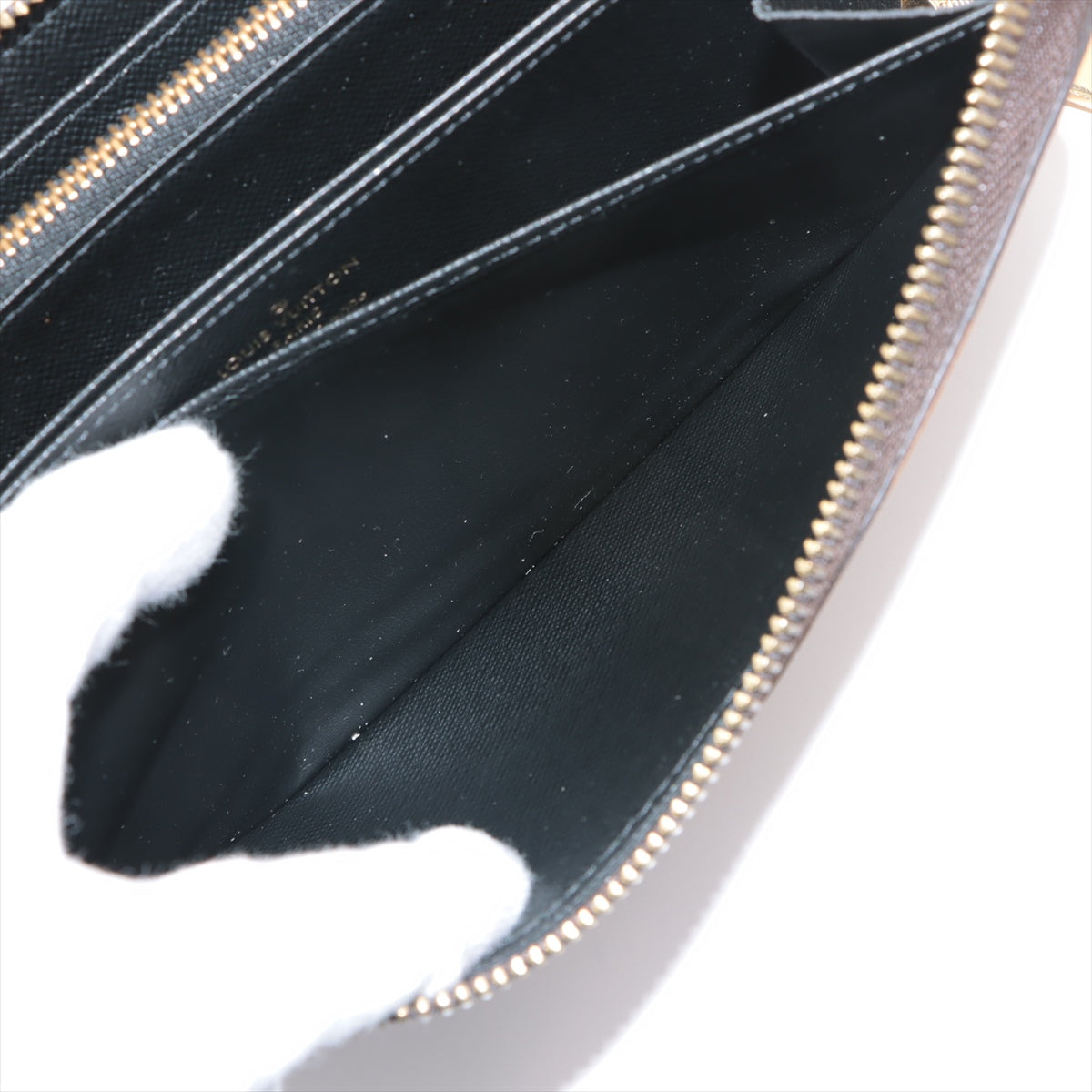 Louis Vuitton Giant Monogram Reversee Zippie Wallet M69353 Black X Brown Round Zip Wallet