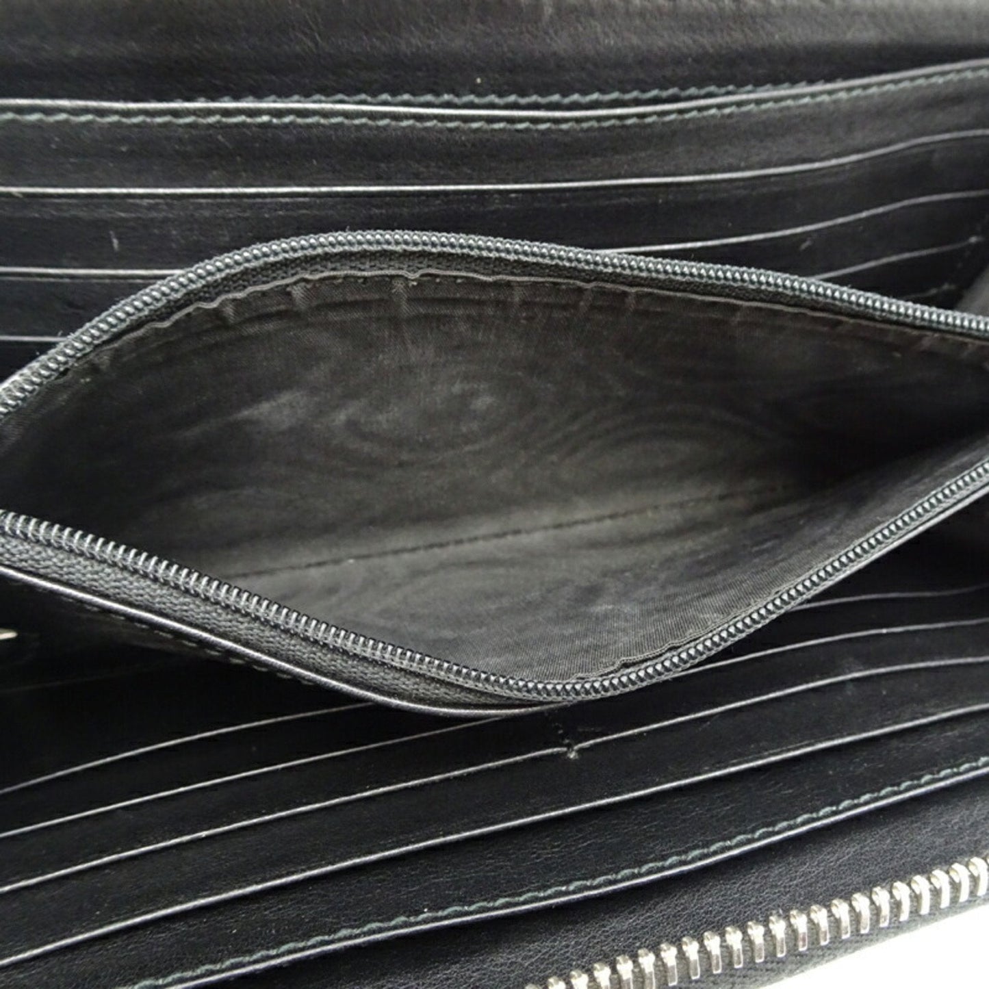 Gucci  Leather Long Wallet (Bi-Fold)