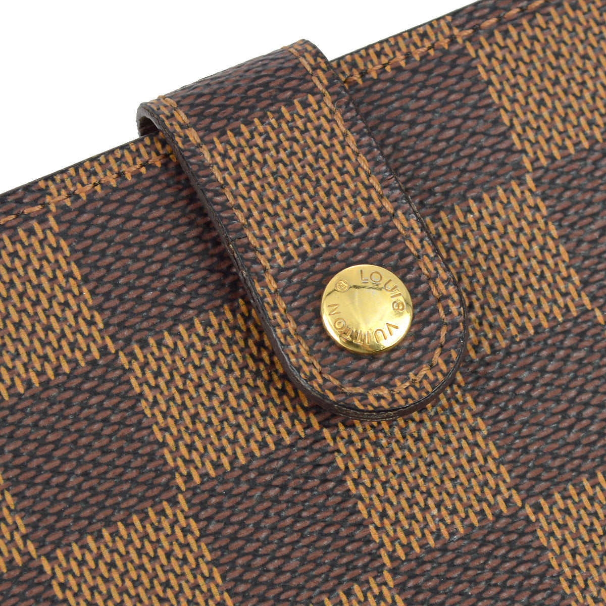 Louis Vuitton Damier Portefeuille Viennois Wallet Purse N61674