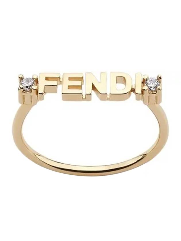 Luxury FendiSignature Ring Gold