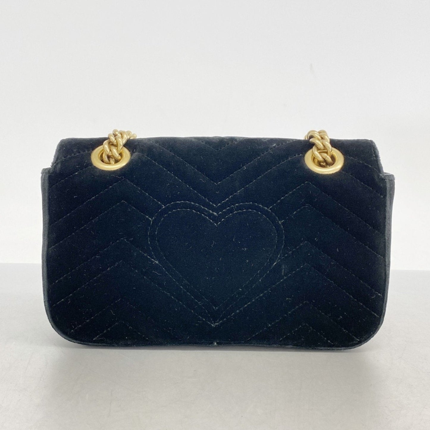 Gucci Gg Marmont  Suede Shoulder Bag ()