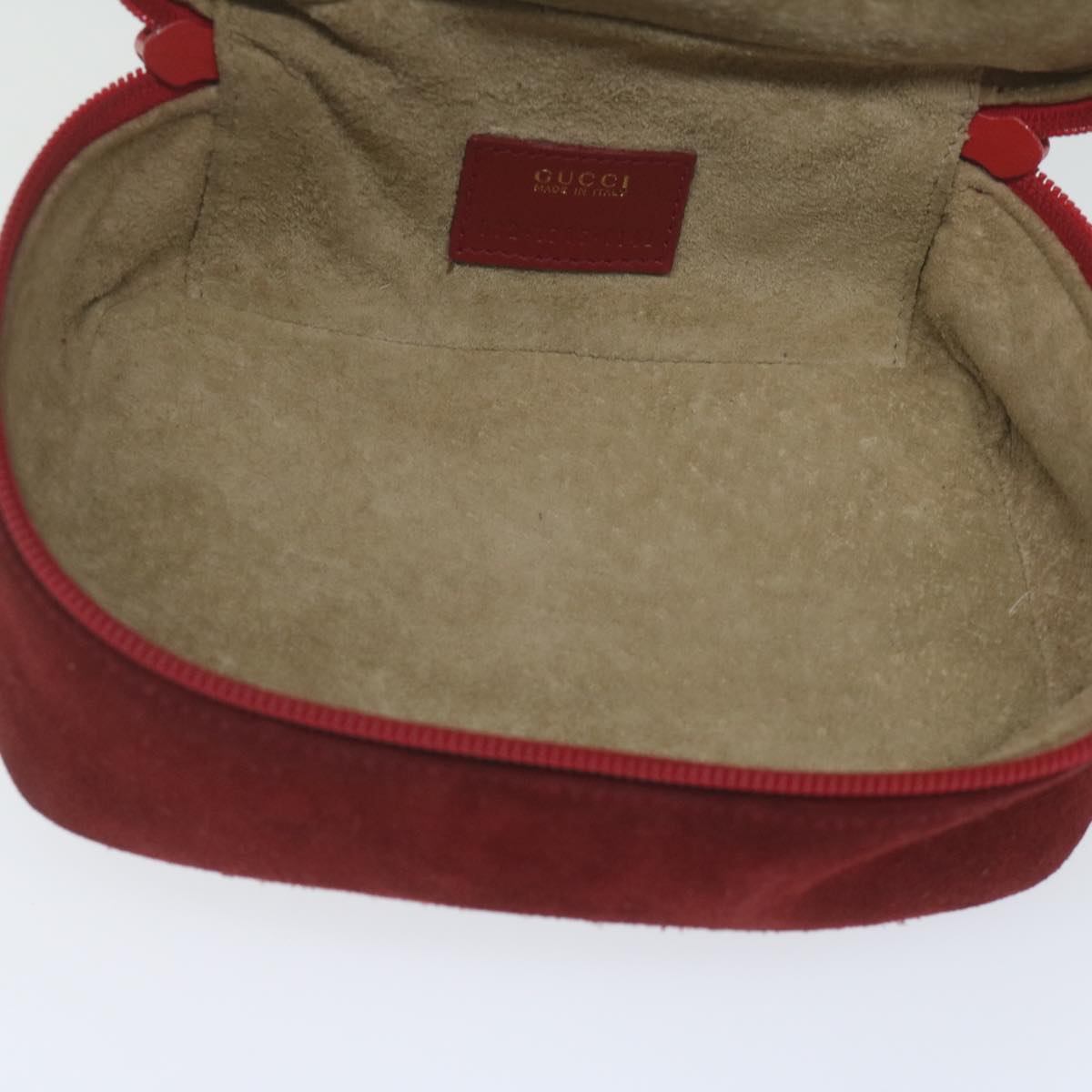 Gucci Vanity  Suede Clutch Bag ()