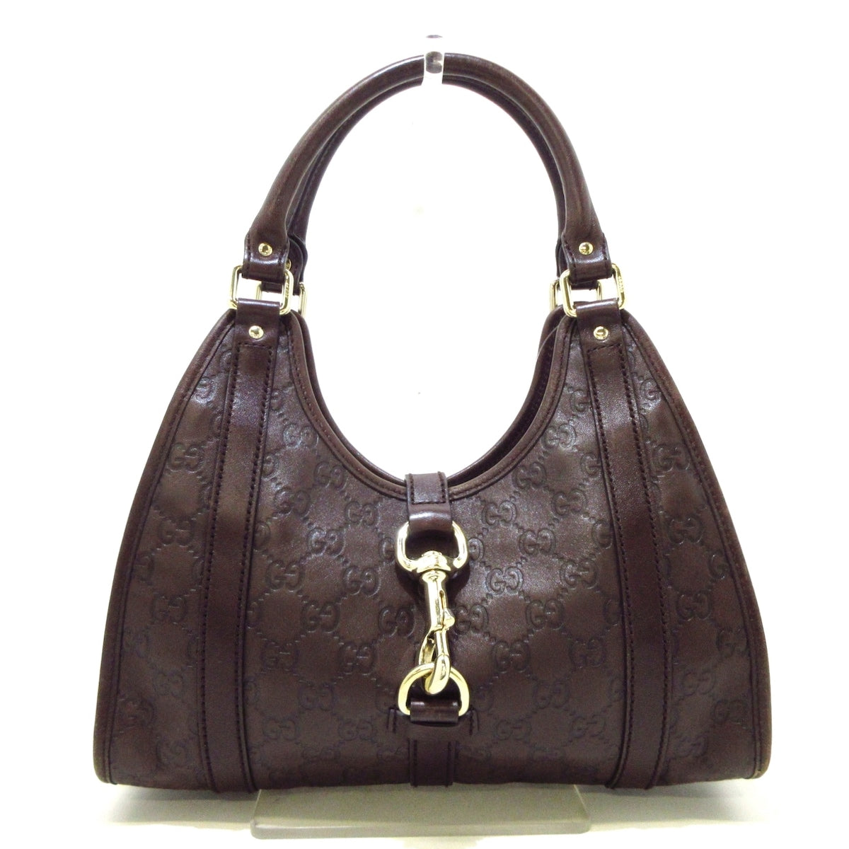 Gucci Shimmer Line  Leather Handbag ()