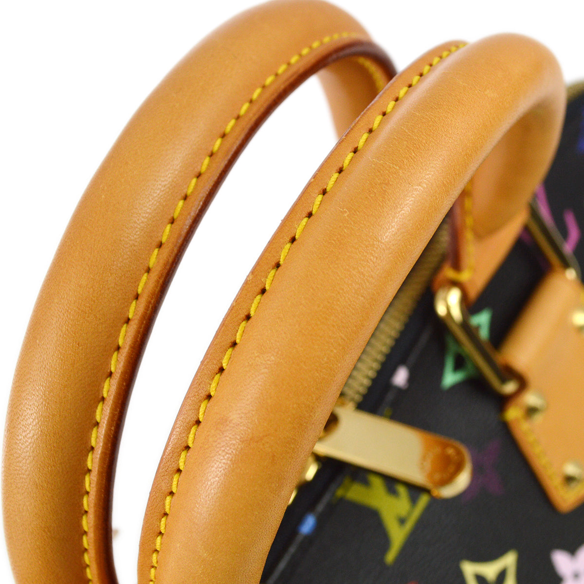Louis Vuitton 2003 Black Monogram Multicolor Alma M92646