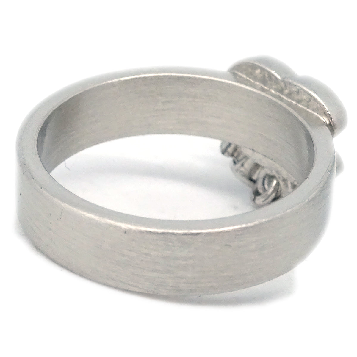 Luxury Chanel Ladybug Ring Silver #53 #13 04P