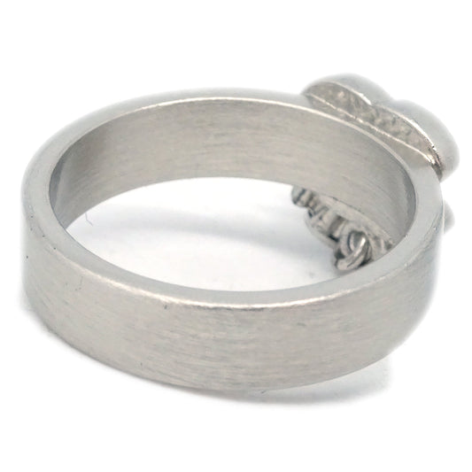 Luxury Chanel Ladybug Ring Silver #53 #13 04P