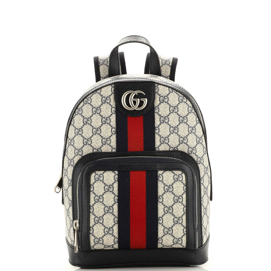 Luxury Gucci Trending 2025 Ophidia Backpack GG Coated Canvas Small