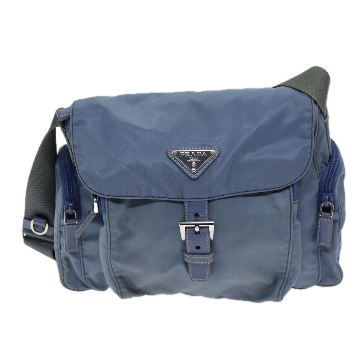 Luxury PradaTessuto Shoulder Bag