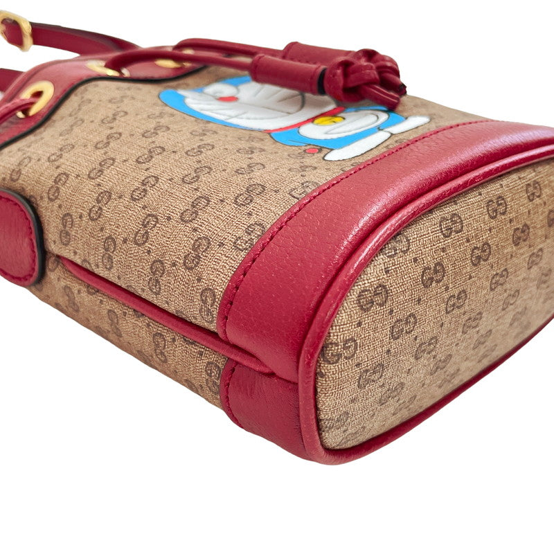 Gucci GG Supreme Doraemon Mini Shoulder Bag